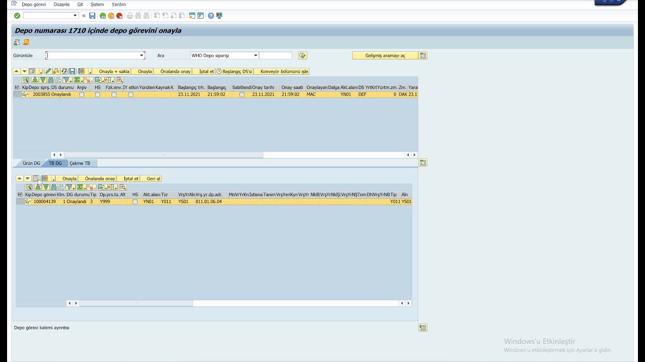 SAP EWM EL KİTABI ADHU