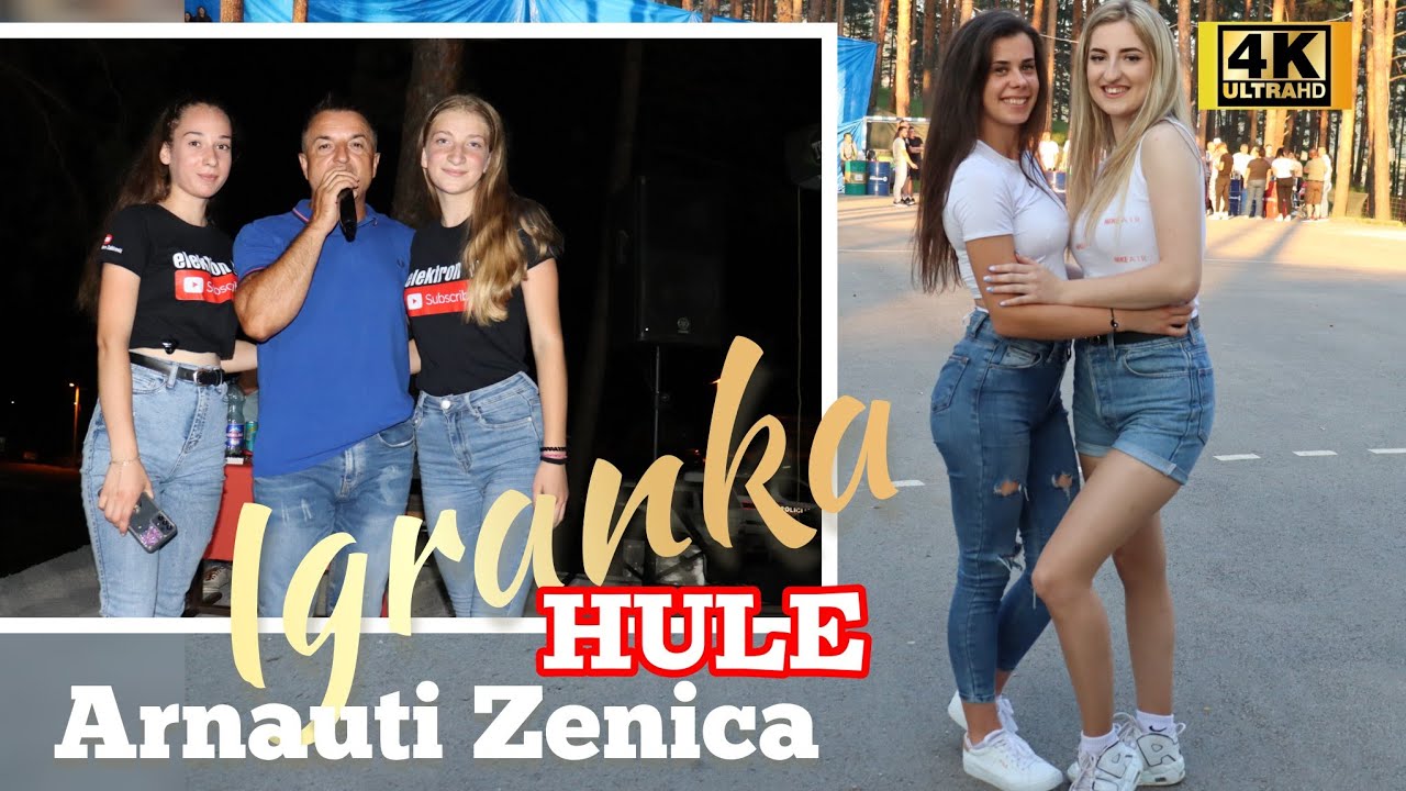 Arnauti igranka - gost Hule / Najbolje igračice povele kolo u Borovima #4k