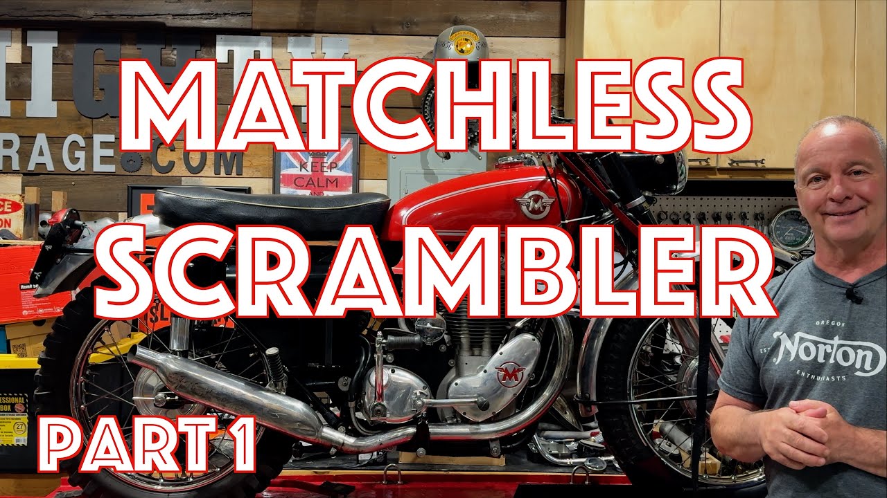 1962 Matchless G80CS Scrambler – Restoration & Recommission - Initial Inspection