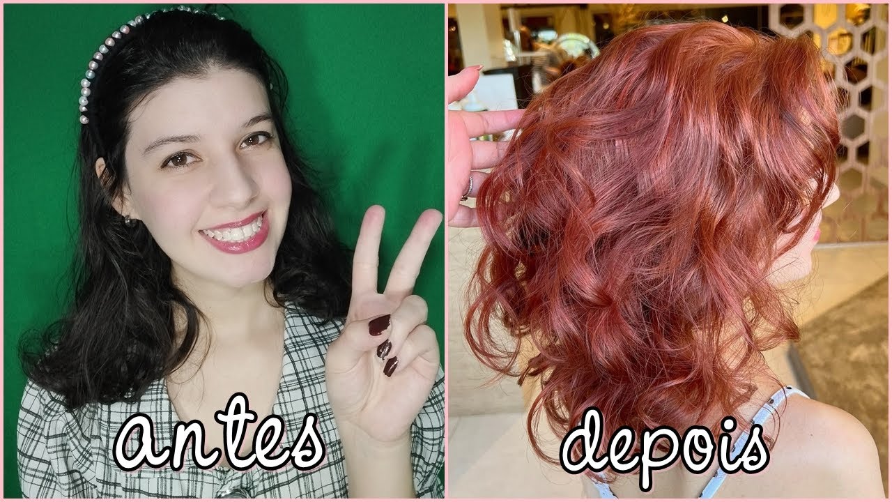 A nova cor de cabelo VEIO AÍ ♥ Estou ruiva