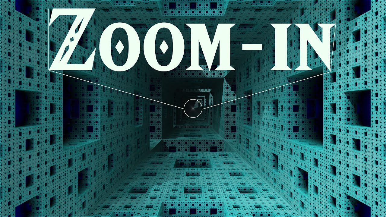 Zoom in: Fraktale (Schwerpunkt Fluchtpunkt) 4K, 60 FPS