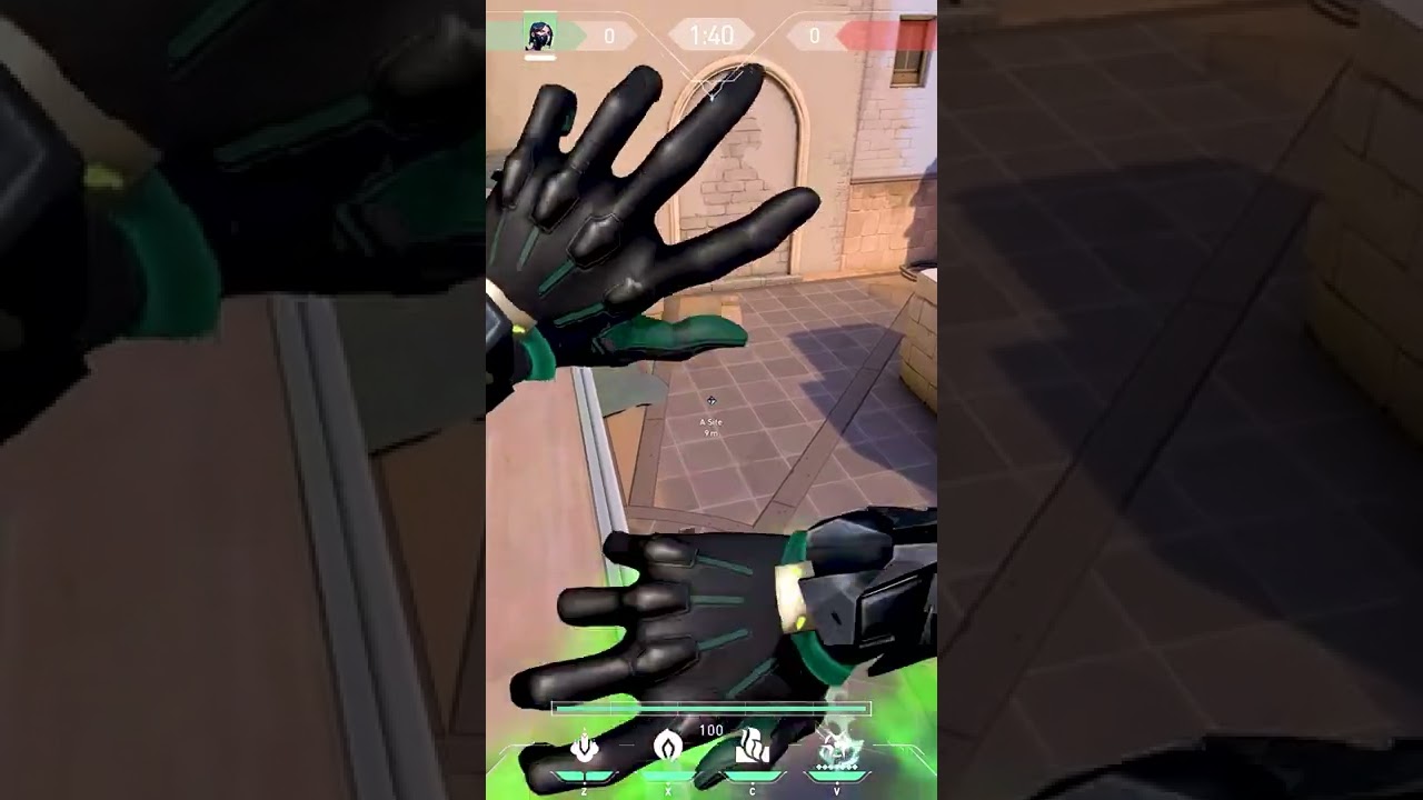 CRAZY One Way Viper Ult Glitch on A Site Ascent! (POST UPDATE!)🐍 #shorts