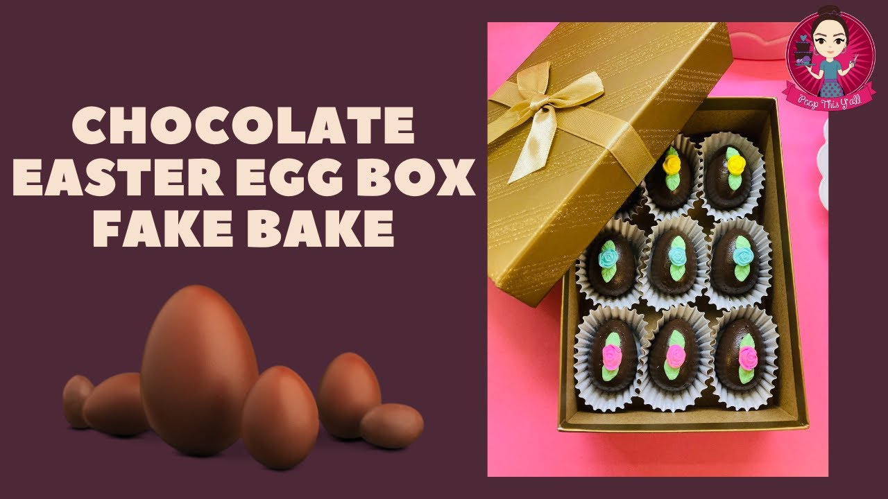 Let's Fake Bake a box of Old Fashioned Chocolate Easter Eggs! #fakebake #easter #peepthisyall