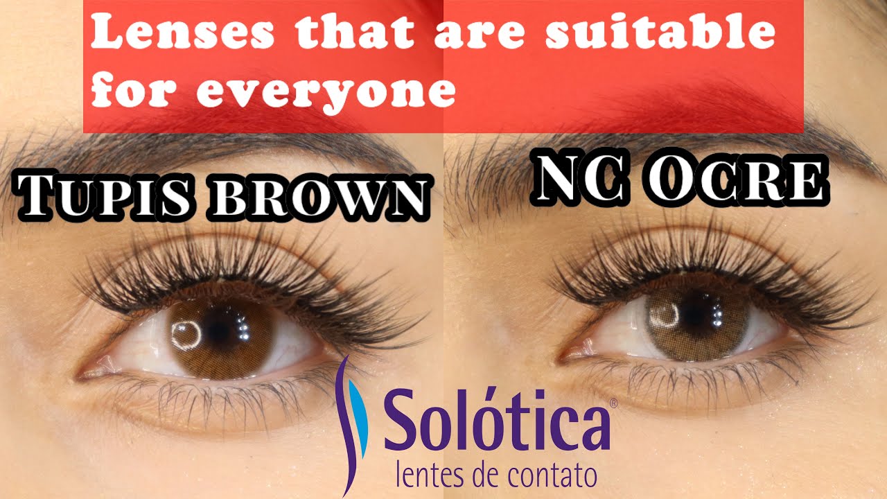 Solotica Natural Colors Ocre Vs Tupis Brown |FOR ALL SKIN TYPES| Nancy Lopez