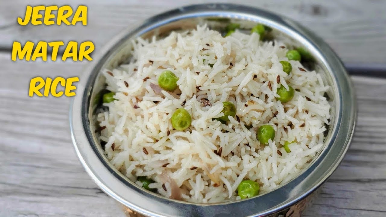 Matar Jeera Rice| Matar Pulao