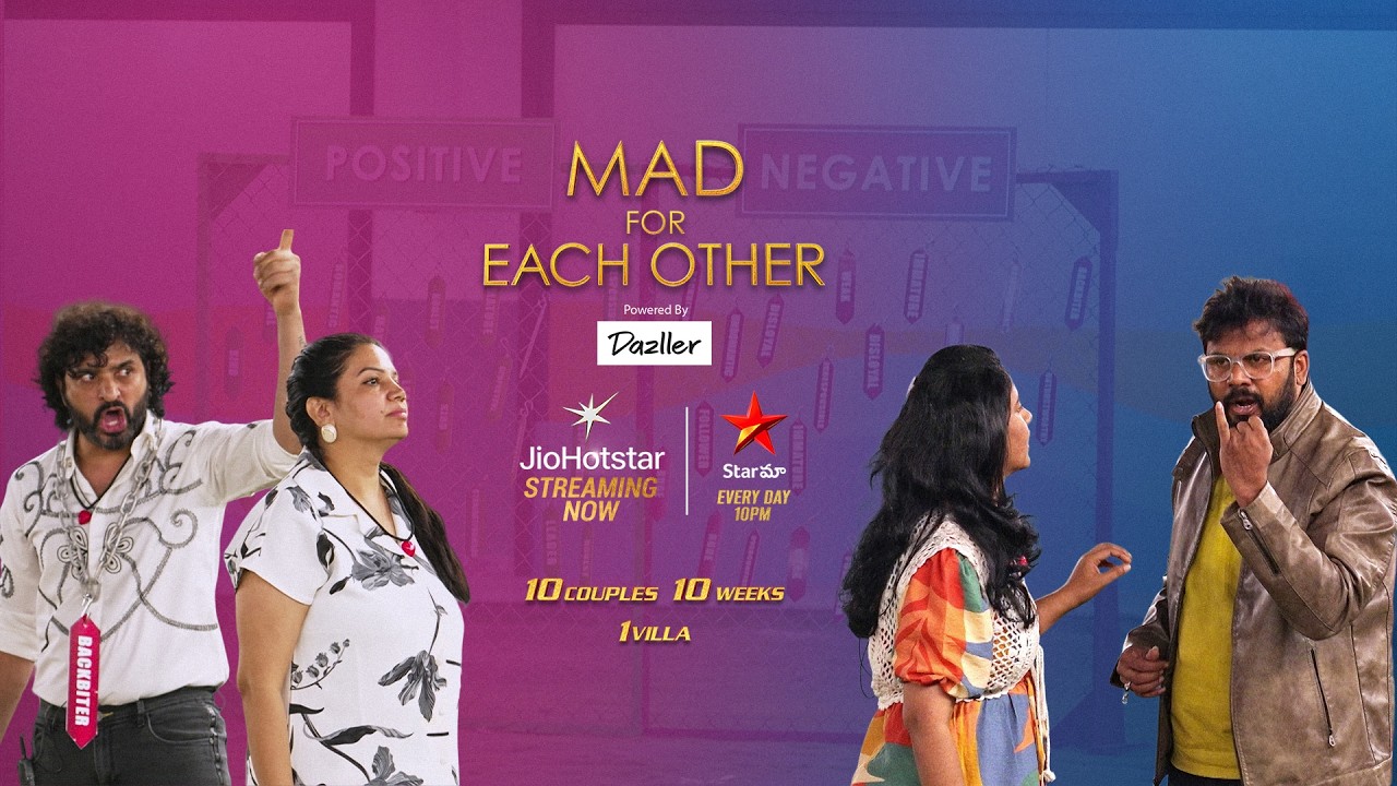 Natraj vs Harish | Mad for Each Other | Day 8 | Promo 1 | JioHotstar | Streaming Now