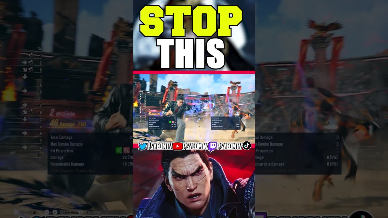 Руководство по комбо-ударам со стенами Казуи в Tekken 8