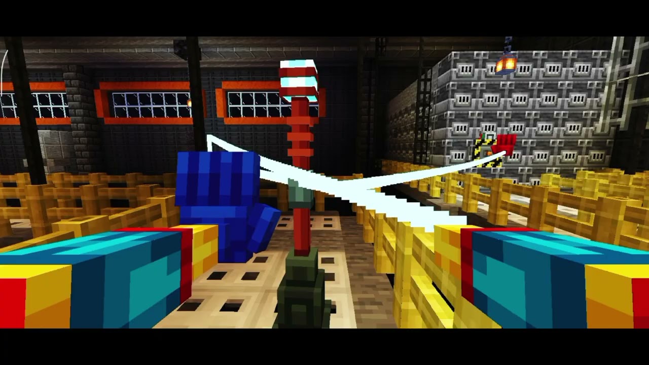 POPPY PLAYTIME EN MINECRAFT. Trailer.  @MeBesm  cr&eacute;ditos del mod a el.