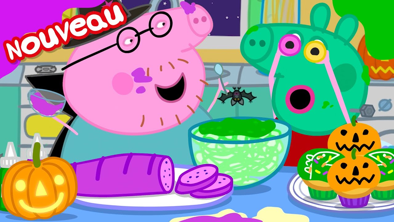 Les histoires de Peppa Pig | Friandises d'Halloween | Épisodes de Peppa Pig