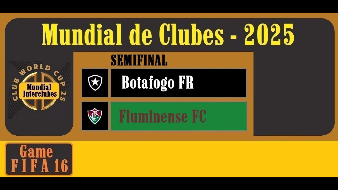Mundial de Clubes - 2025 - Botafogo/BRA vs Fluminense/BRA