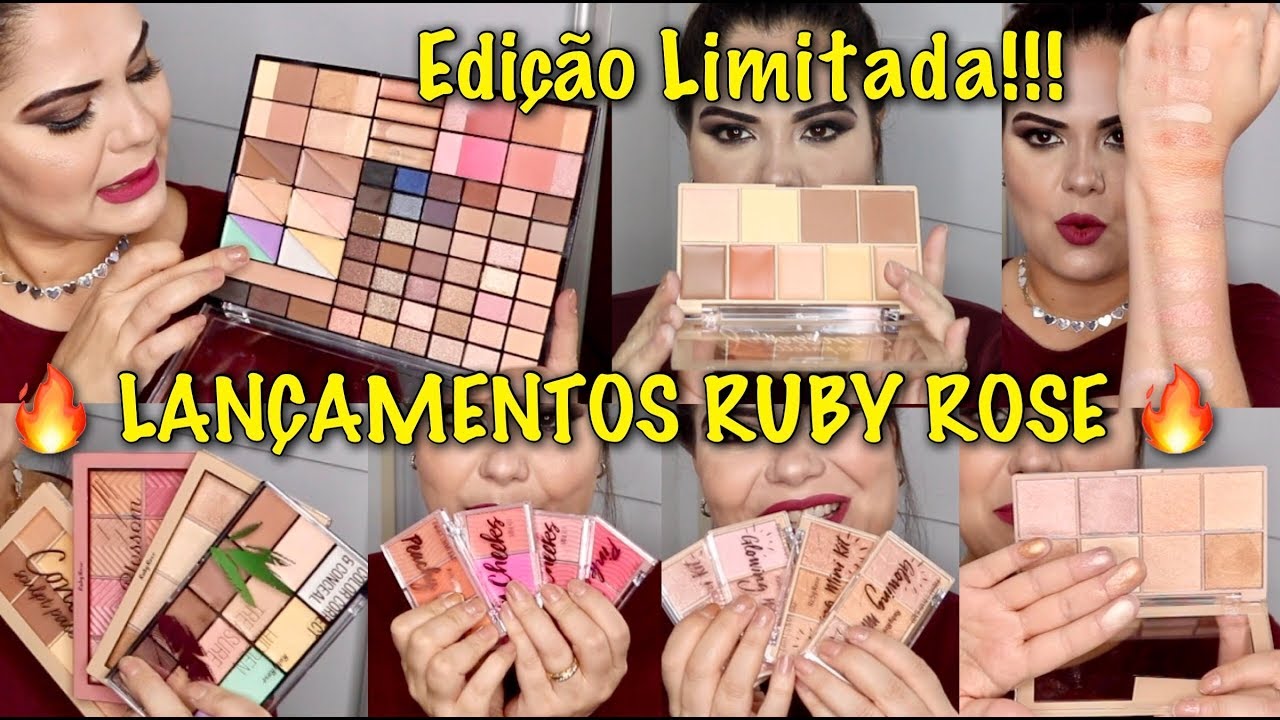 🔥 LANÇAMENTOS RUBY ROSE - EDIÇÃO LIMITADA!