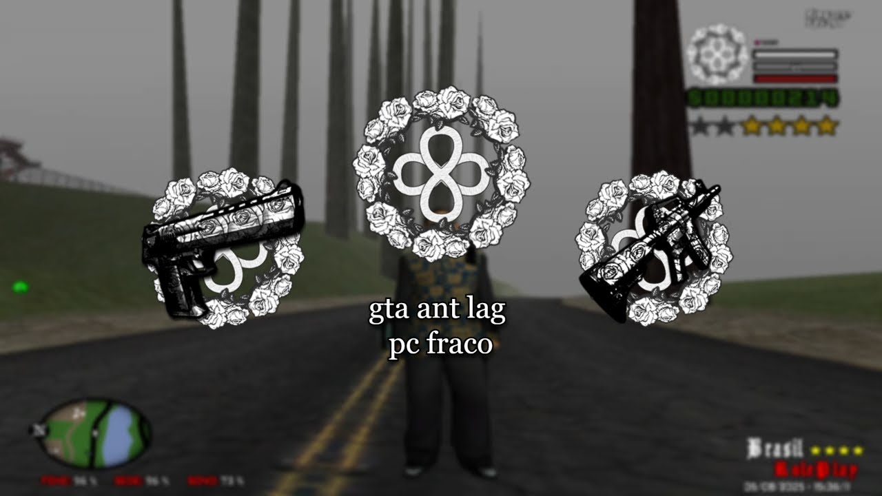 GTA ANT LAG 250MB // BRP // COM VOIP // PC FRACO