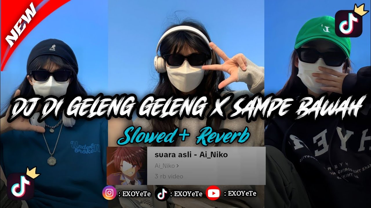 DJ DI GELENG GELENG X SAMPE BAWAH|VinKy YT(Slowed+Reverb)