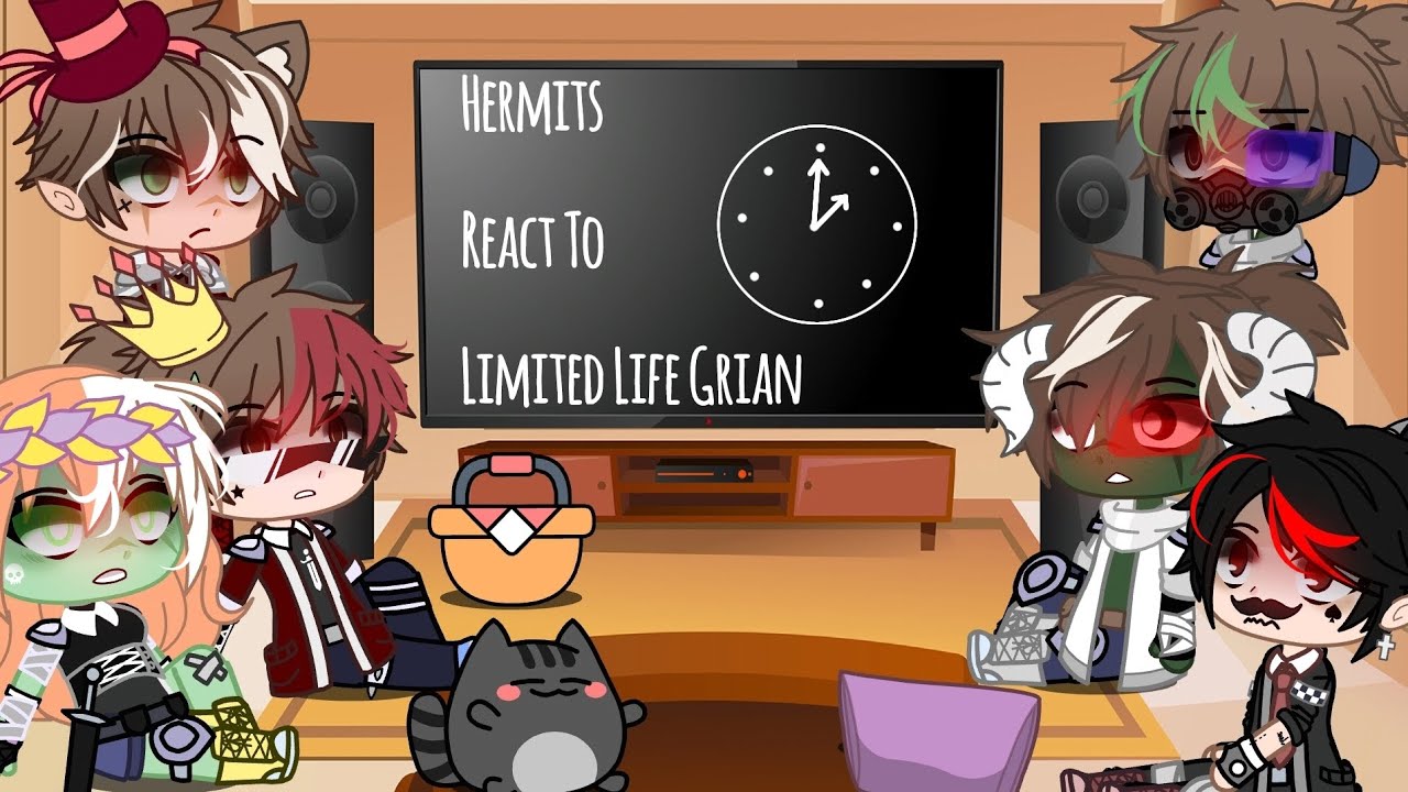 Hermits React To Limited Life Grian// bad boys// angst