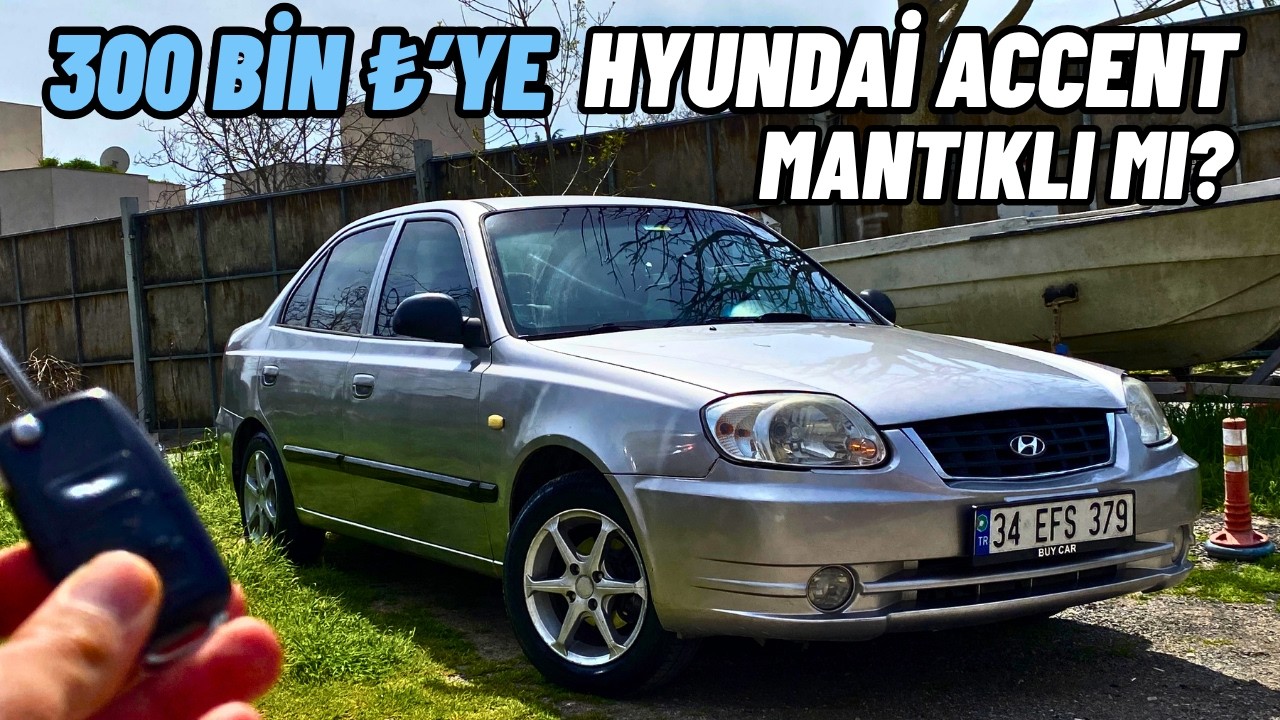 250-300 BİN ₺'YE EN MANTIKLI İLK ARABA MI ? HYUNDAİ ACCENT 1.5 CRDİ ADMİRE TEST ETTİM !