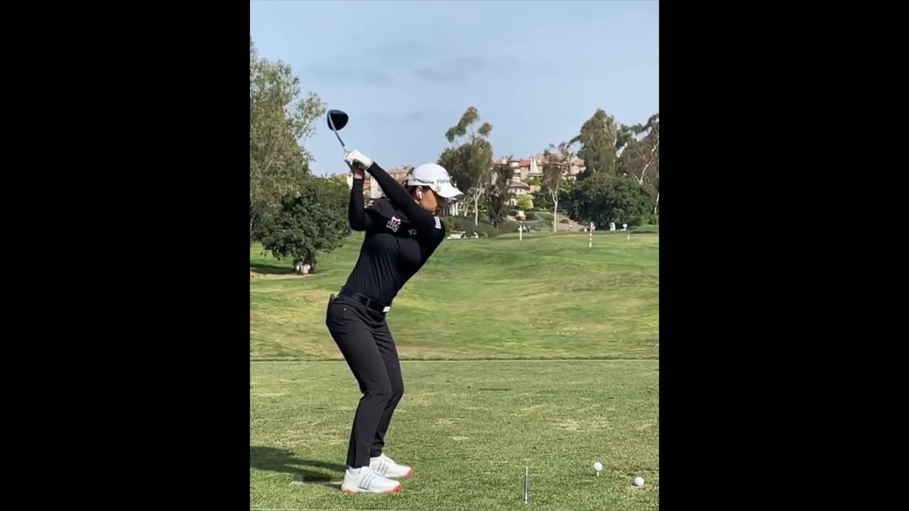 Minjee Lee slow motion golf swing #bestgolf,  #ladiesgolf, #alloverthegolf, #subforgolf
