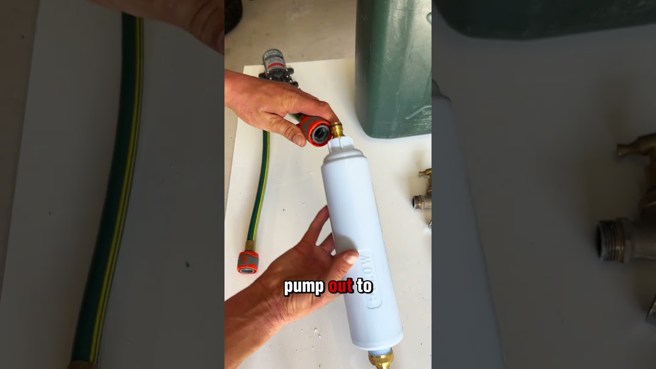 How to install running water on your 4x4