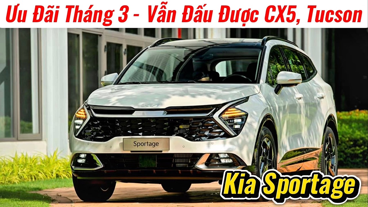 ✅Giá Khuyến Mại Kia Sportage 2026 Giảm Nhẹ | Cạnh Tranh CUV hạng C Cùng CX5, Tucson | Giá Xe Việt