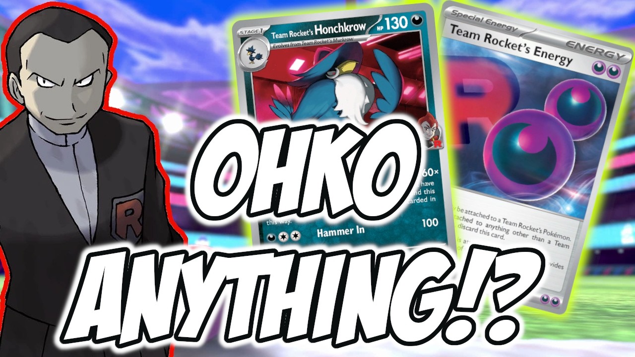 Team Rocket's Honchkrow Deck (Ascended Heroes)