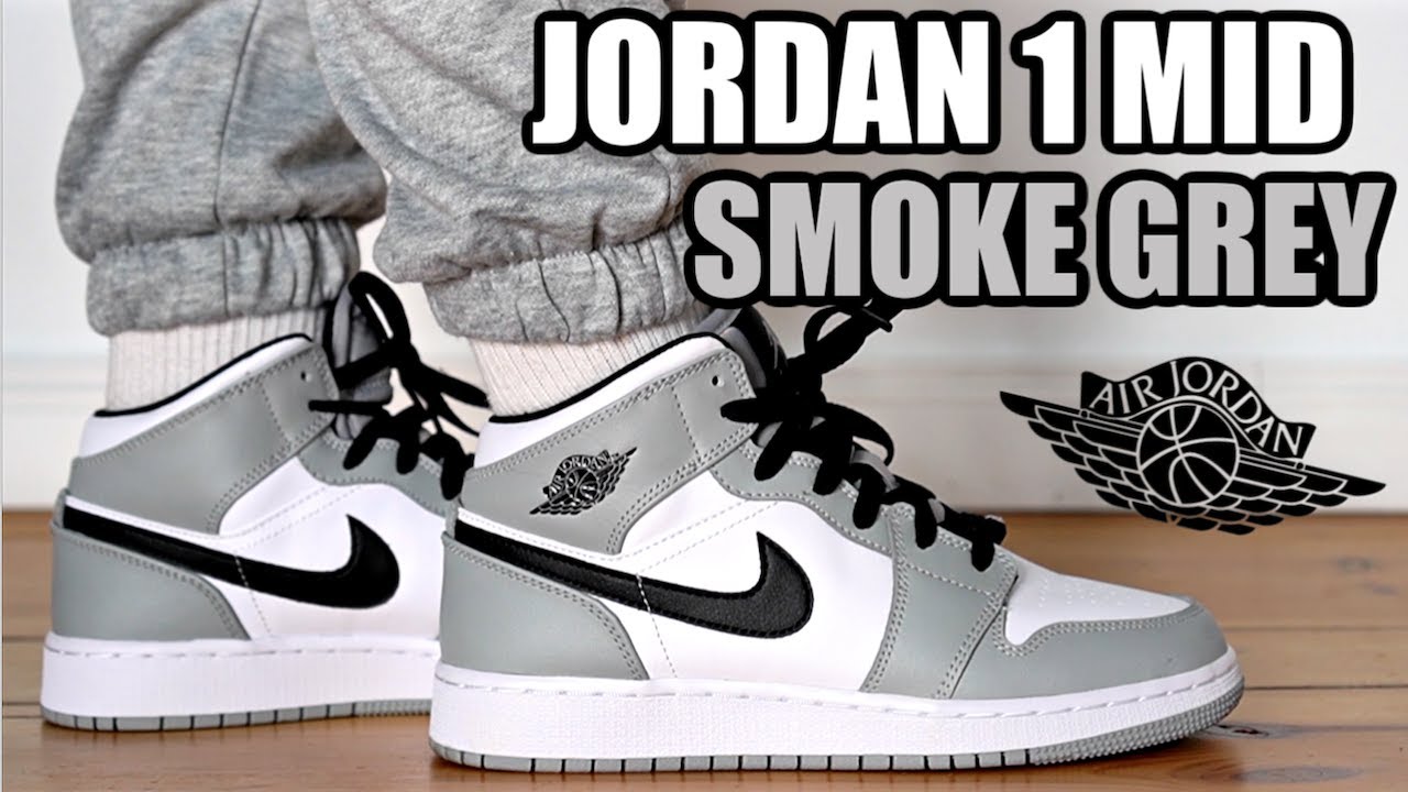AIR JORDAN 1 MID SMOKE GREY: ОБЗОР И НА НОГИ — АЛЬТЕРНАТИВА DIOR? + ПРОГНОЗЫ ПО ПЕРЕПРОДАЖАМ