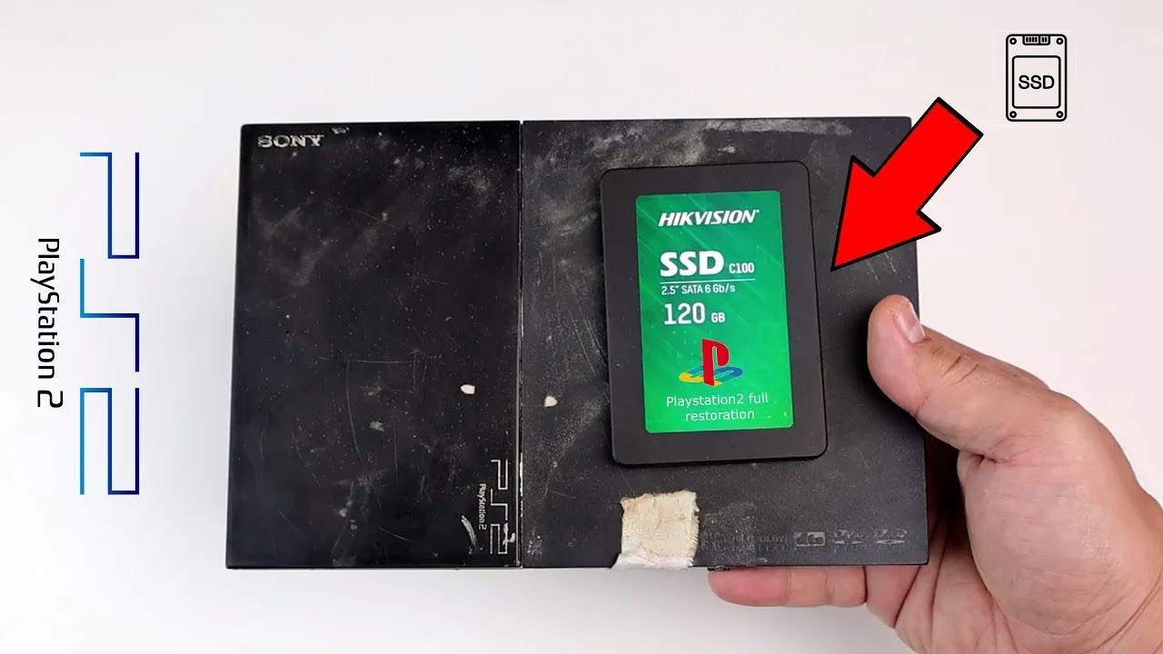 Restoring, Repairing and Upgrading a PS2 with an SSD and HDMI | The PS2 Pro-ASMR