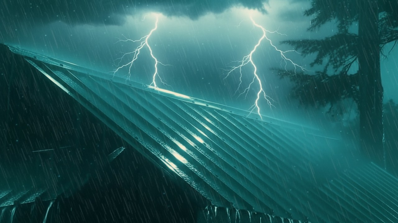 Ultimate Thunderstorm Experience – Rain, Thunder & Dark Atmosphere