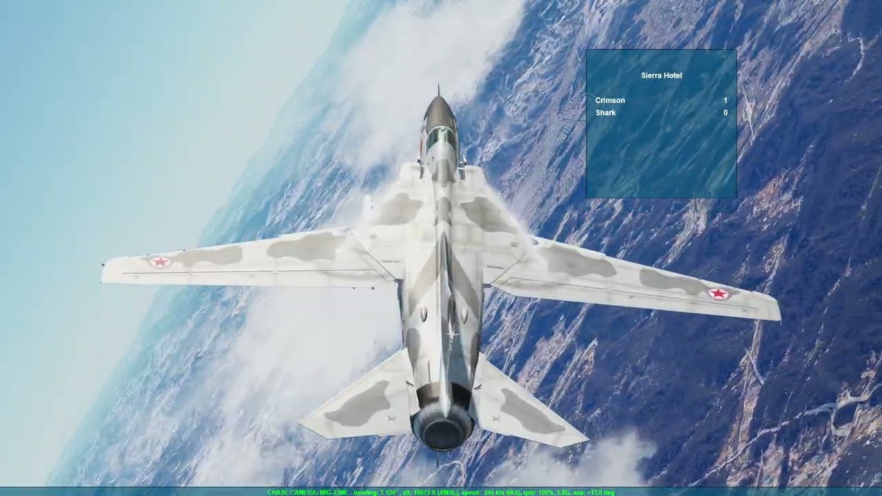 Vamos de Fox 2, agora 1x1 F-16 versus Mig-21, Mig-23 e Mig-29, com o Aim-9X Siderwinder no BMS 4.38