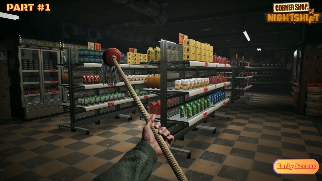 Corner Shop: NightShift #1(New Simulator game )