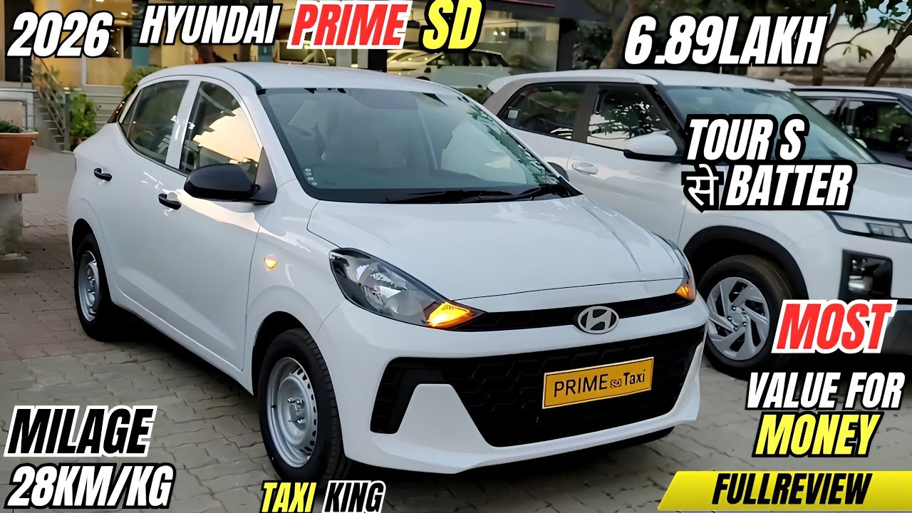 New taxi King Hyundai Prime SD 2026 Taxi  👑 King | Aura SD Only @6.89Lakh