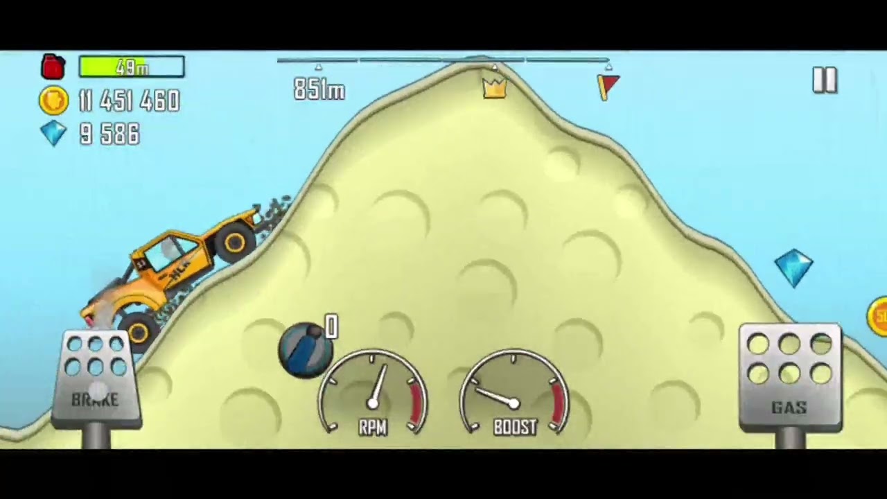 Hill Climb Racing | Desert | 🙏 #longvideo #new #game 