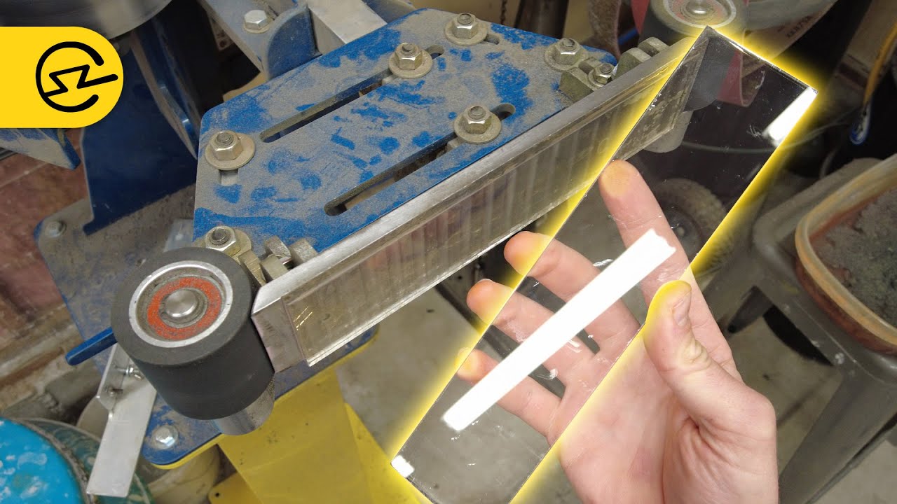 Knife Making | Installing a Glass Platen on a Belt Grinder