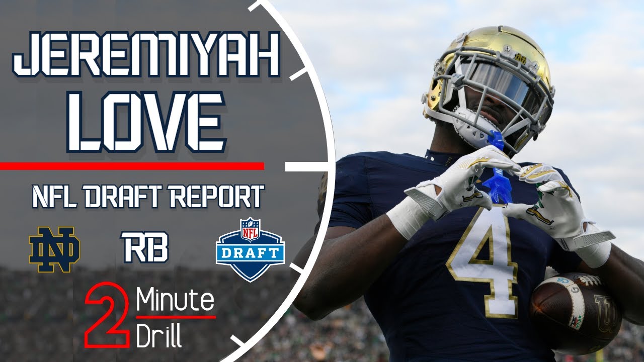 All You Need Is Love 🫶 | Jeremiyah Love NFL Draft Report & Scouting Profile