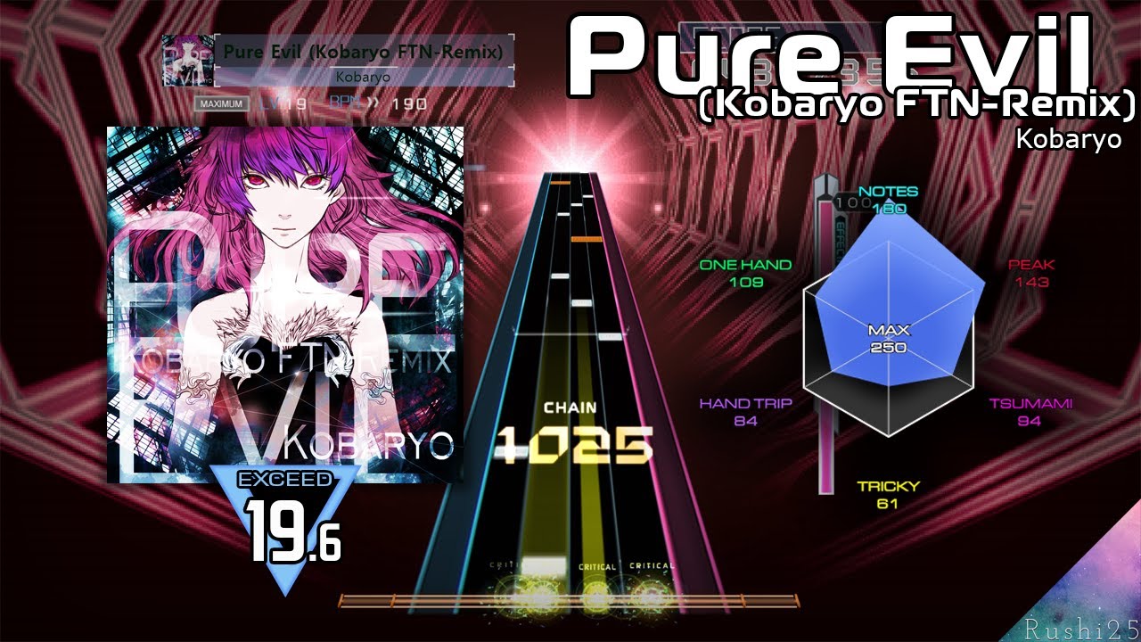 【K-Shoot MANIA】 Pure Evil (Kobaryo FTN-Remix) [XCD 19.6]
