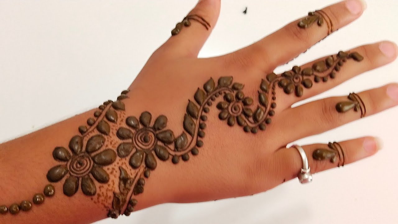 NEW Ornament Style Mehndi Design