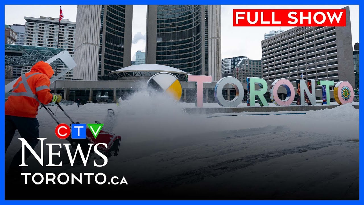 Toronto hit with early winter snowfall | CTV News Toronto at Noon for Nov. 10, 2025