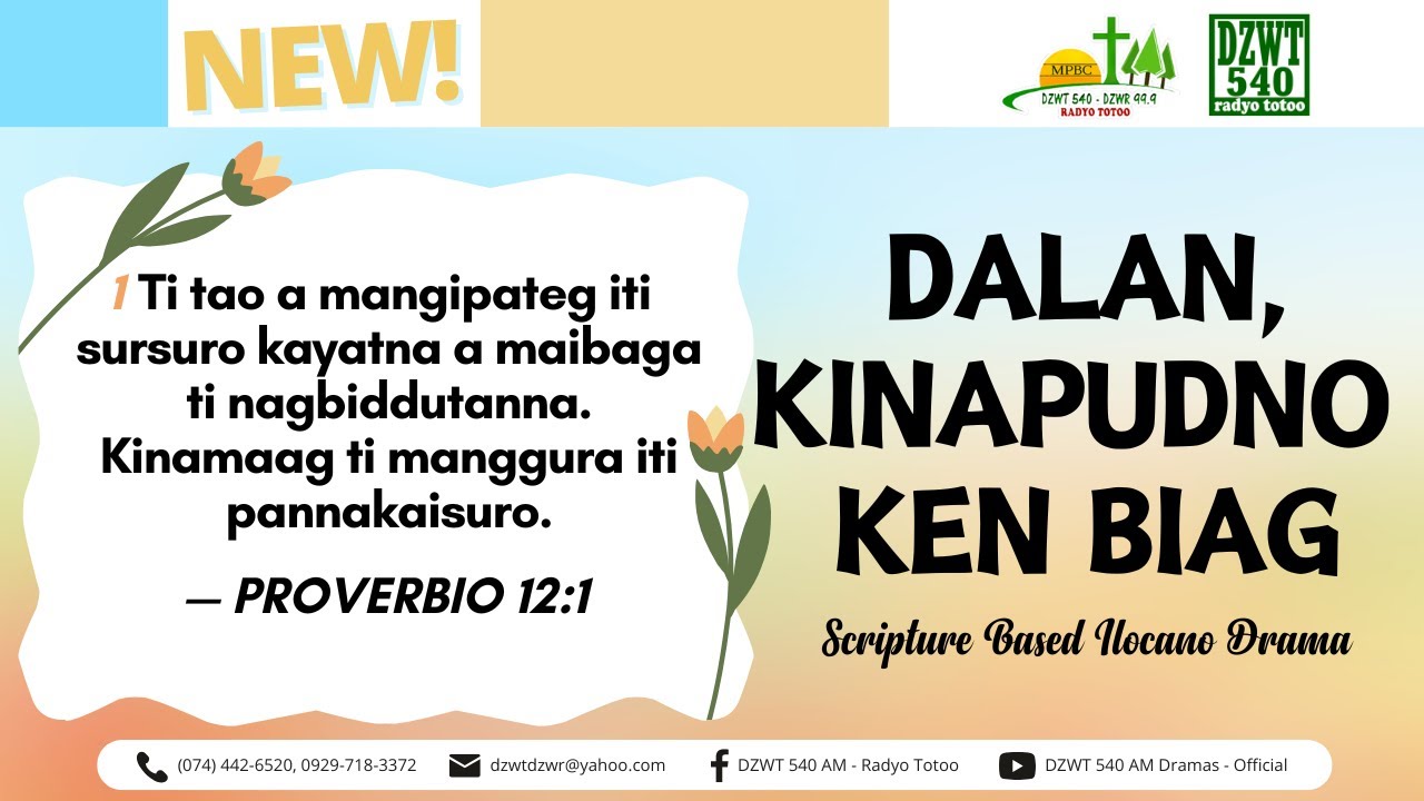 Dalan, Kinapudno ken Biag - October 24, 2025 #DZWTDramasOfficial