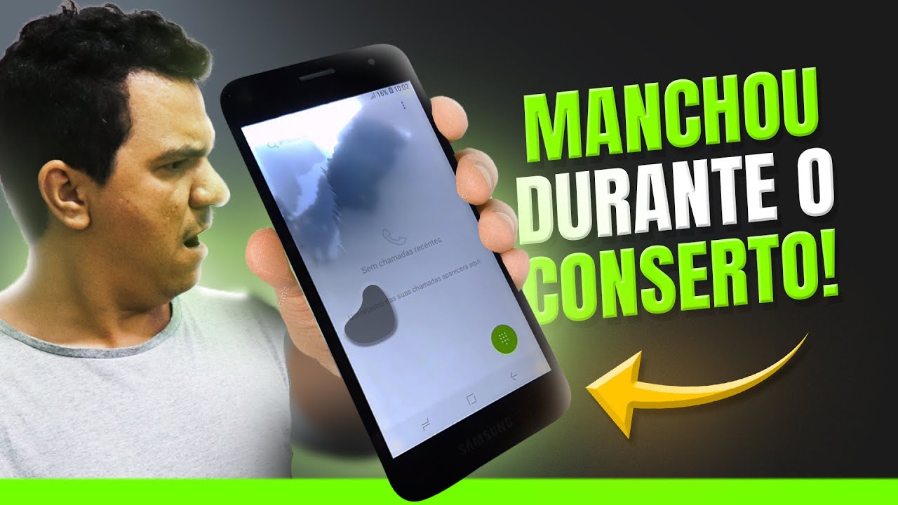 Como REMOVER MANCHAS de cola/Água do DISPLAY de celular PASSO a PASSO!