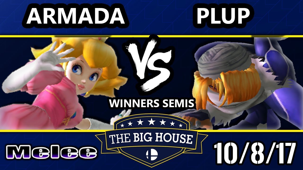 TBH7 SSBM - [A]rmada (Peach, Fox) Vs. PG | Plup (Sheik) Melee W.Semis