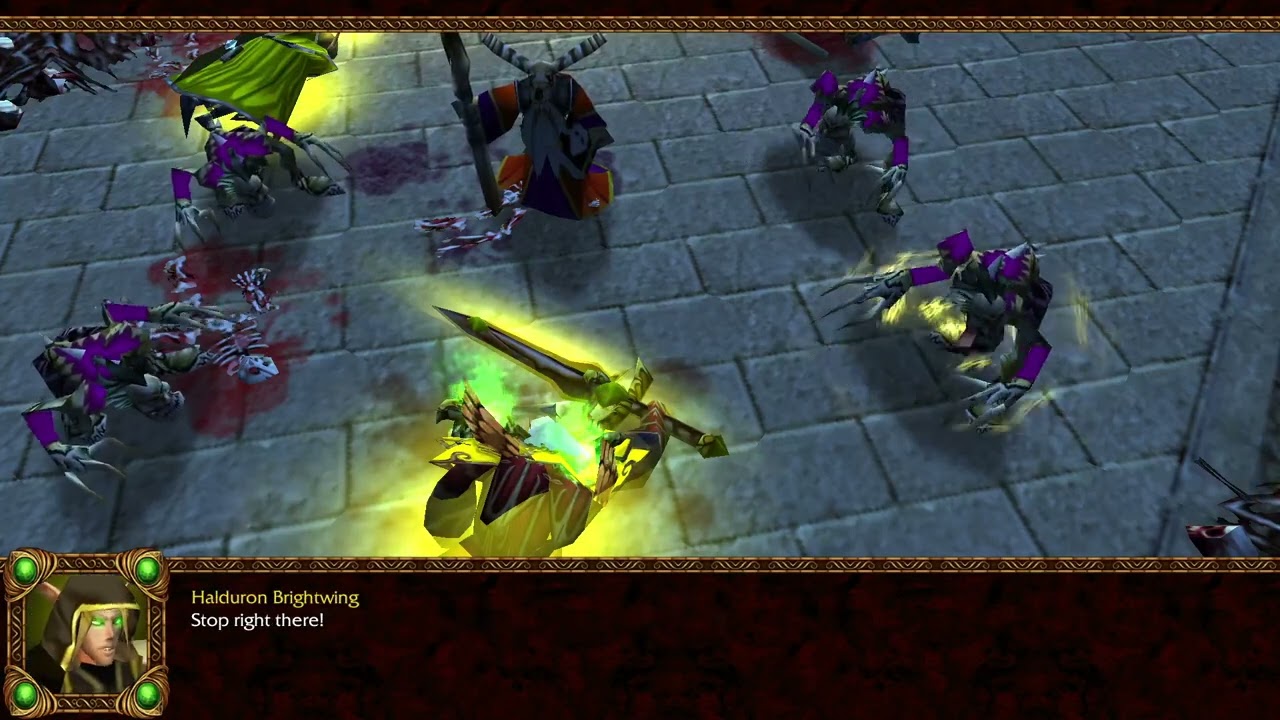 Rebirth of Quel'Thalas - Prologue - Scourge Invasion - Warcraft 3