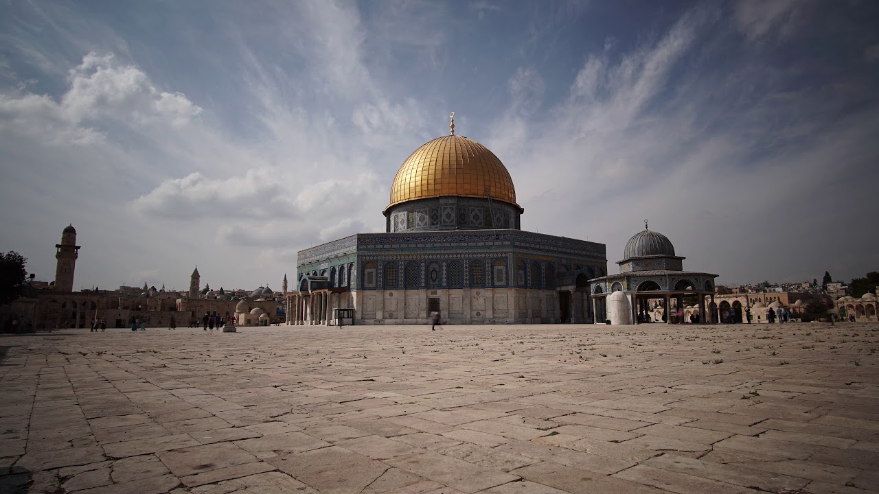 Timelapse - Jerusalem - Felsendom - 4k