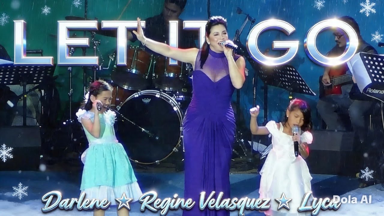 REGINE VELASQUEZ, LYCA & DARLENE - Let It Go (On A High Note Concert!)