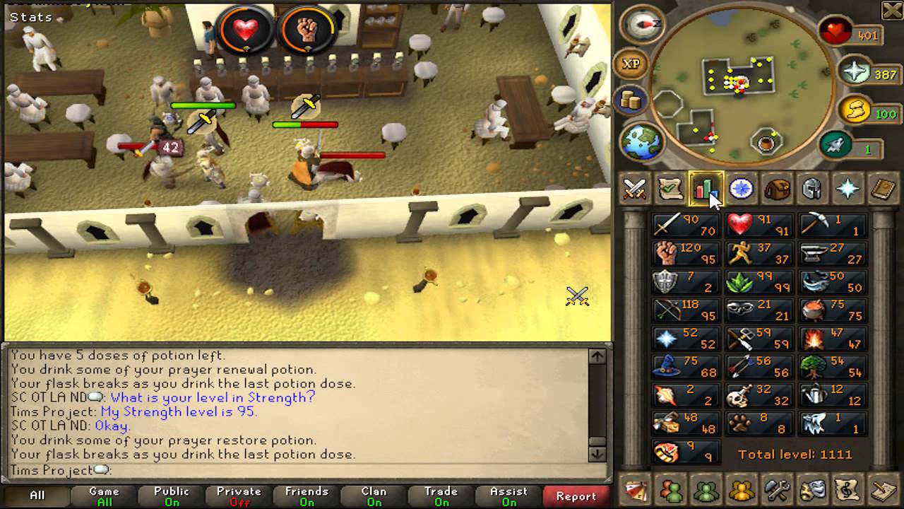 Runescape Sparc Mac's Brawlers are being USED?!? & Dharok Pking!
