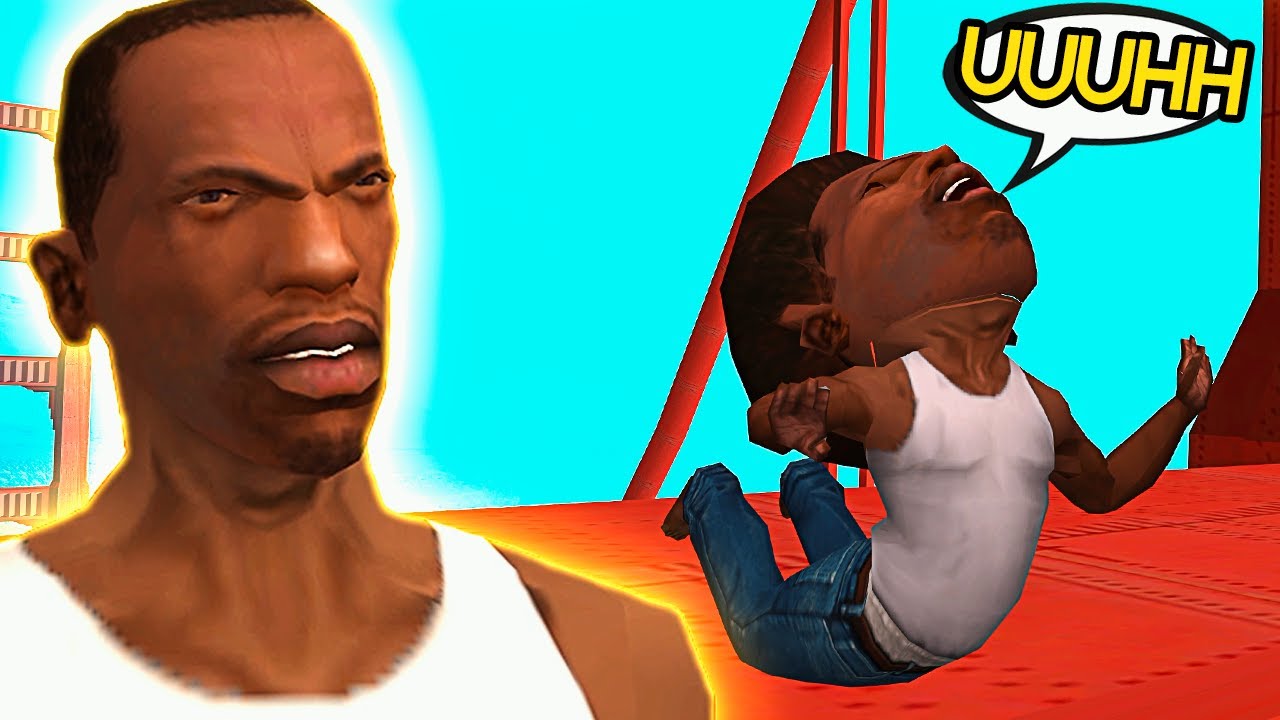 desmaiei de raiva na cadeira  - GTA San Andreas Chaos Mod #2