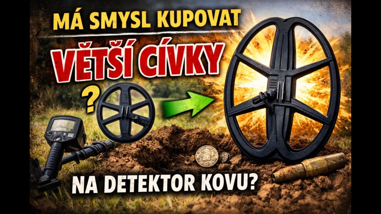Ma smysl kupovat na detektory vetsi civky?