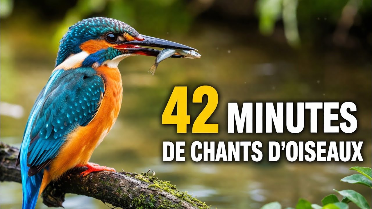 54 chants d'oiseaux entre l'aube et le crépuscule