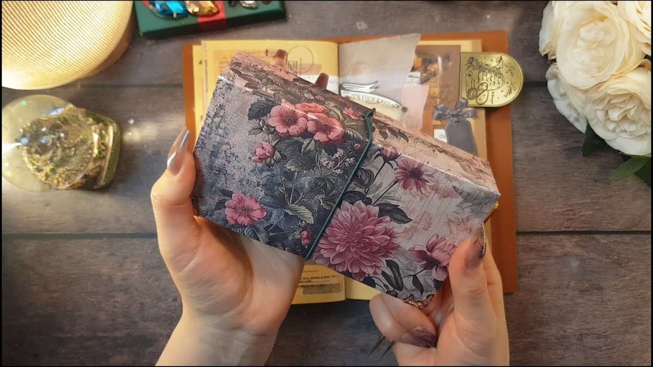 종이 소리 ASMR | 빈티지 감성 다꾸 | Paper sounds ASMR | Soulful Vintage⌚️#journal #journalwithgie 