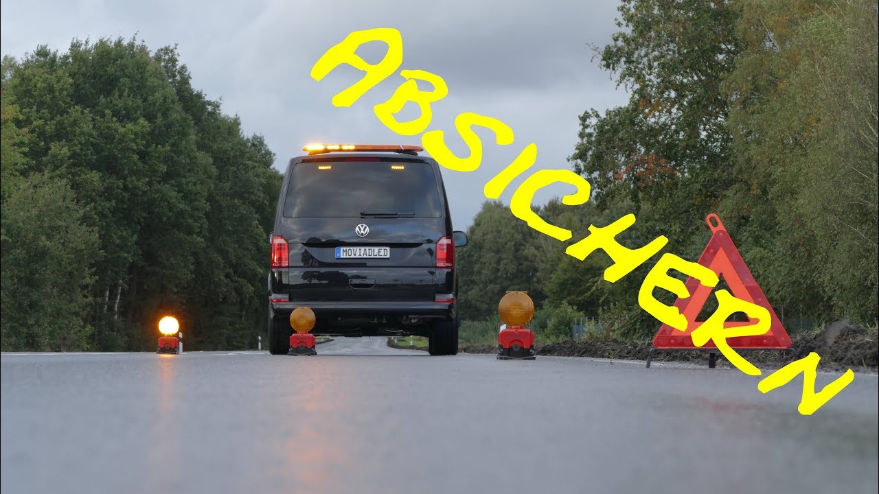 Unfallstelle absichern moviadled