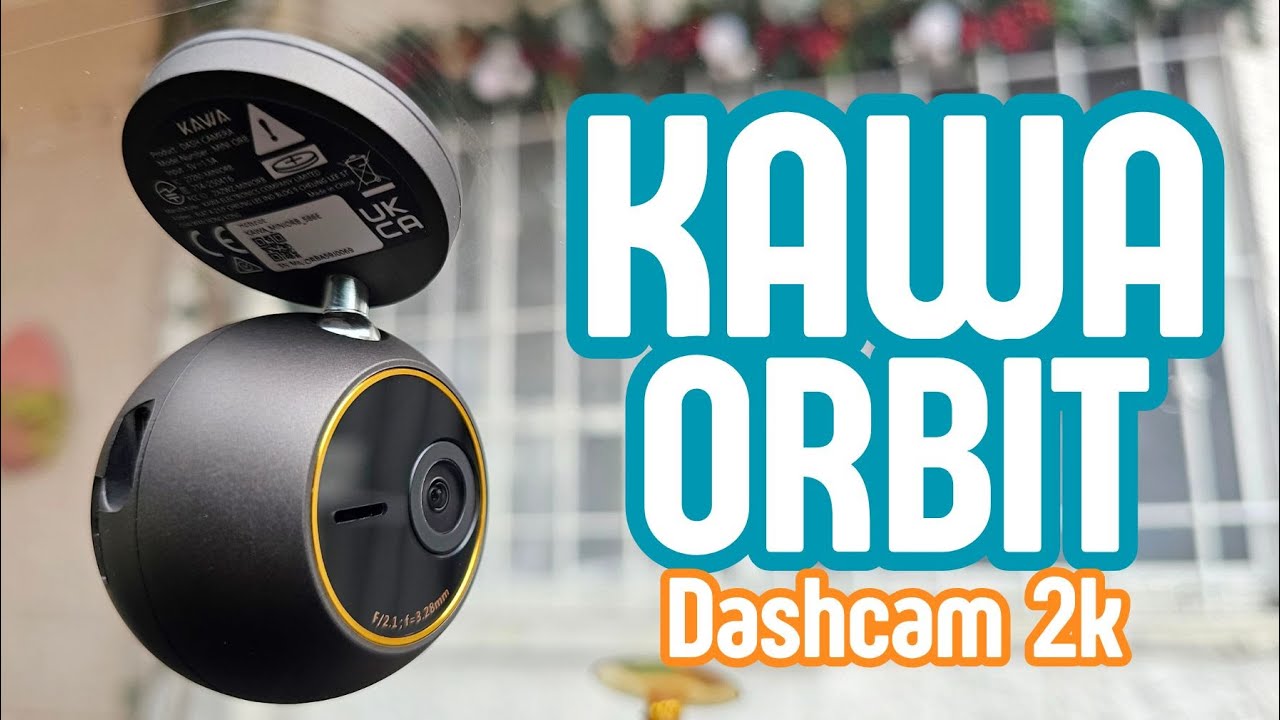 Dashcam KAWA ORBIT 2K 🎥🚗 Cámara Para Automóvil