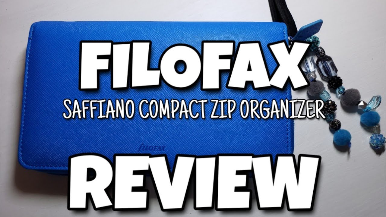 Filofax REVIEW & SETUP (Saffiano Compact Zip Organizer)