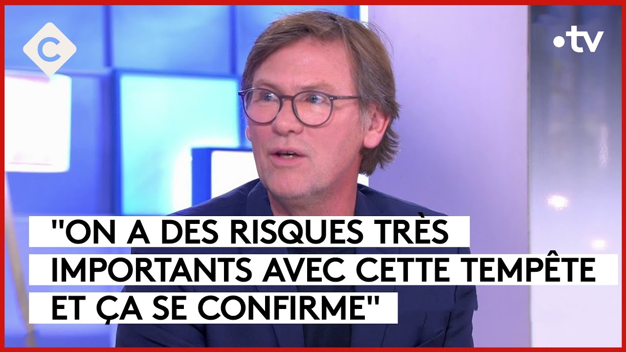 Tempête Ciaran : une « bombe météorologique » - Laurent Romejko - C à Vous - 31/10/2023
